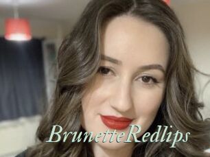 BrunetteRedlips