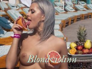 Blondviolinn