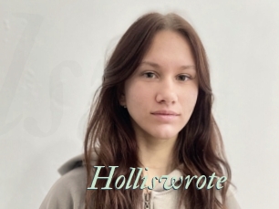 Holliswrote
