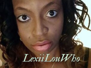 LexiiLouWho