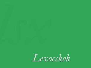 Levocskek
