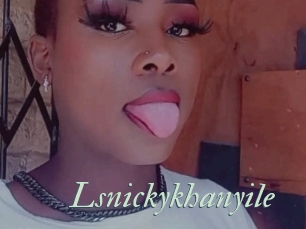 Lsnickykhanyile