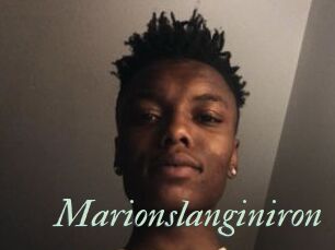 Marionslanginiron