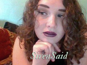 SirenSaid